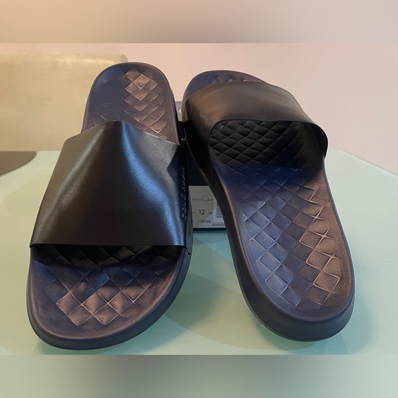 Cole Haan Mens Mens Grandpro Slide Sandals, Blue, Size 12. - Picture 2 of 5